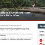 Qantas Holidays honours its online Four Seasons Bali pricing mistake deal – possibly at its own cost
