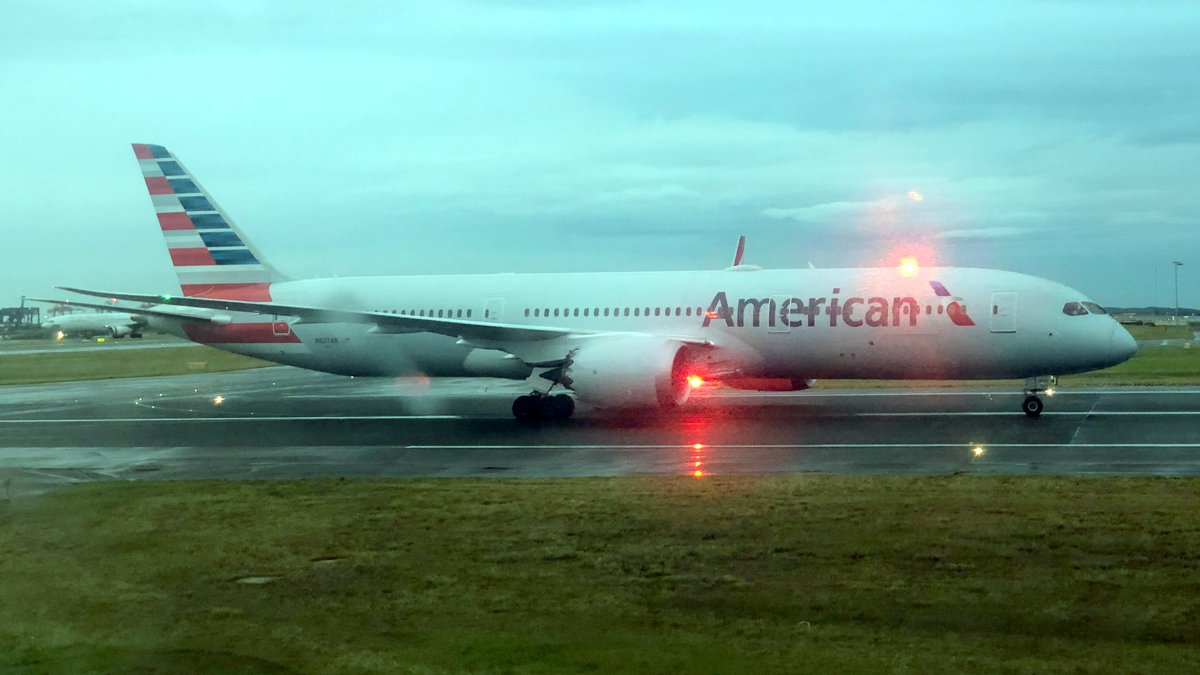 an airplane on the runway