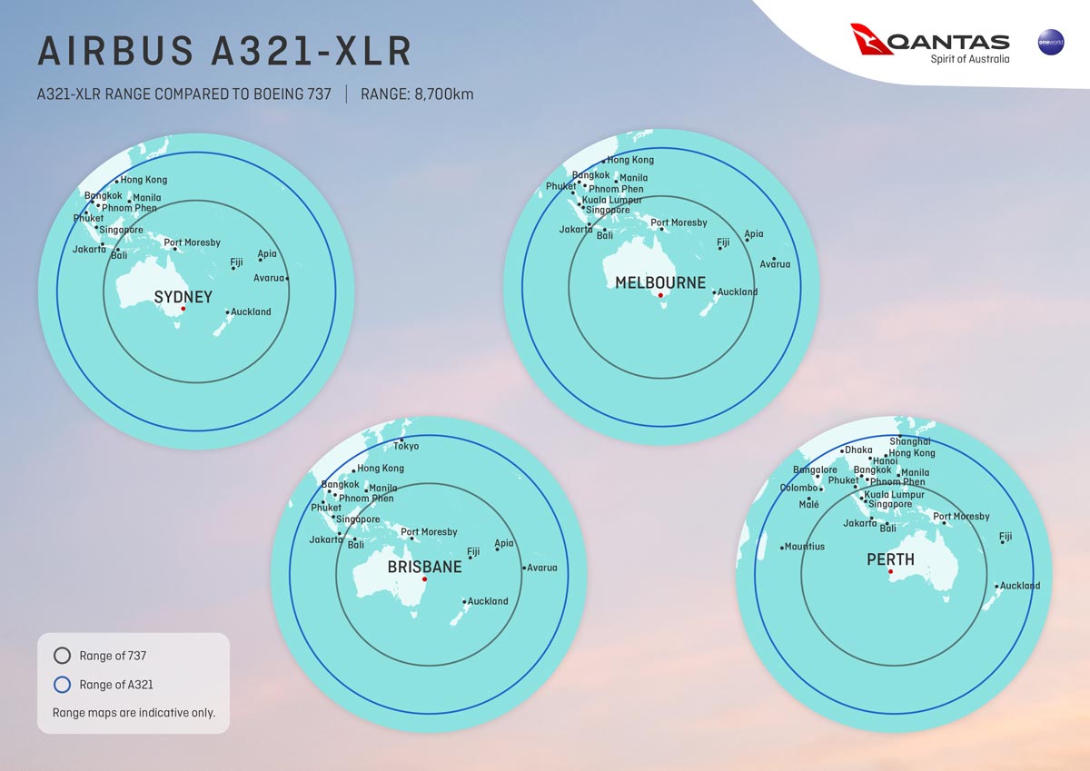 QANTAS: Huge Airbus order for domestic and international short, medium ...