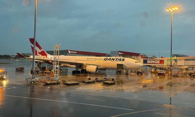 QANTAS: Customer-facing tech fails. Boy, did I have a day of delays, cancellations and re-assignments.