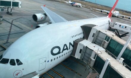 QANTAS: Takes A380 Super Jumbo to Johannesburg