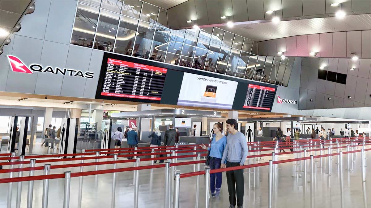 people standing in a terminal