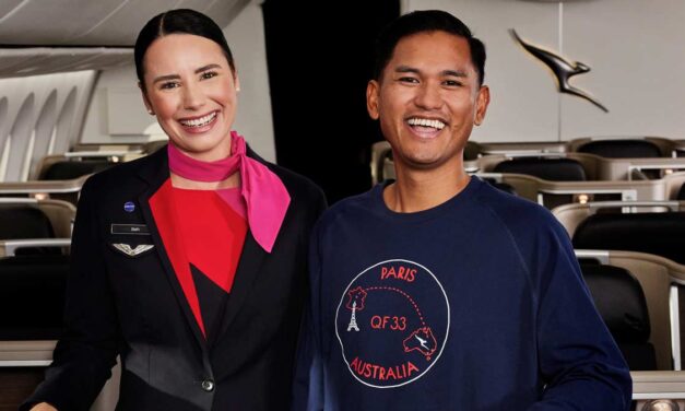 QANTAS: Special PJs, meals and amenity kits for new Paris route