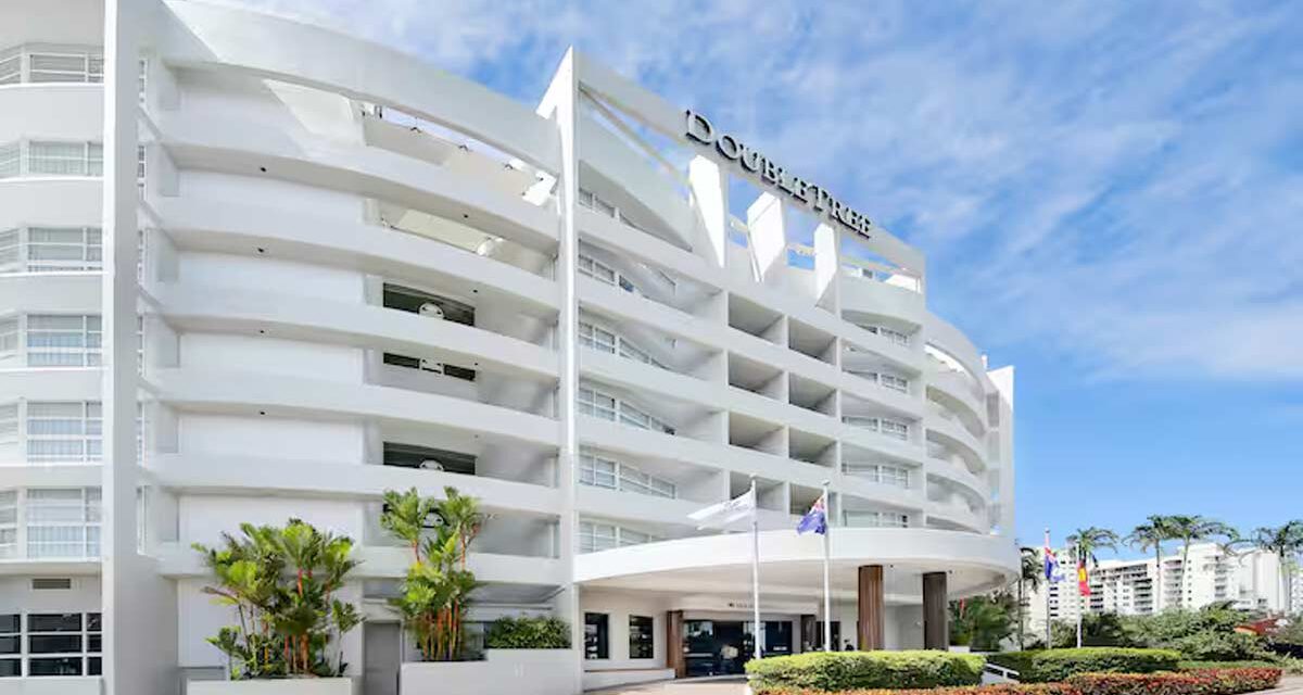 HOTEL: Helicoptor crash at Cairns DoubleTree by Hilton Hotel