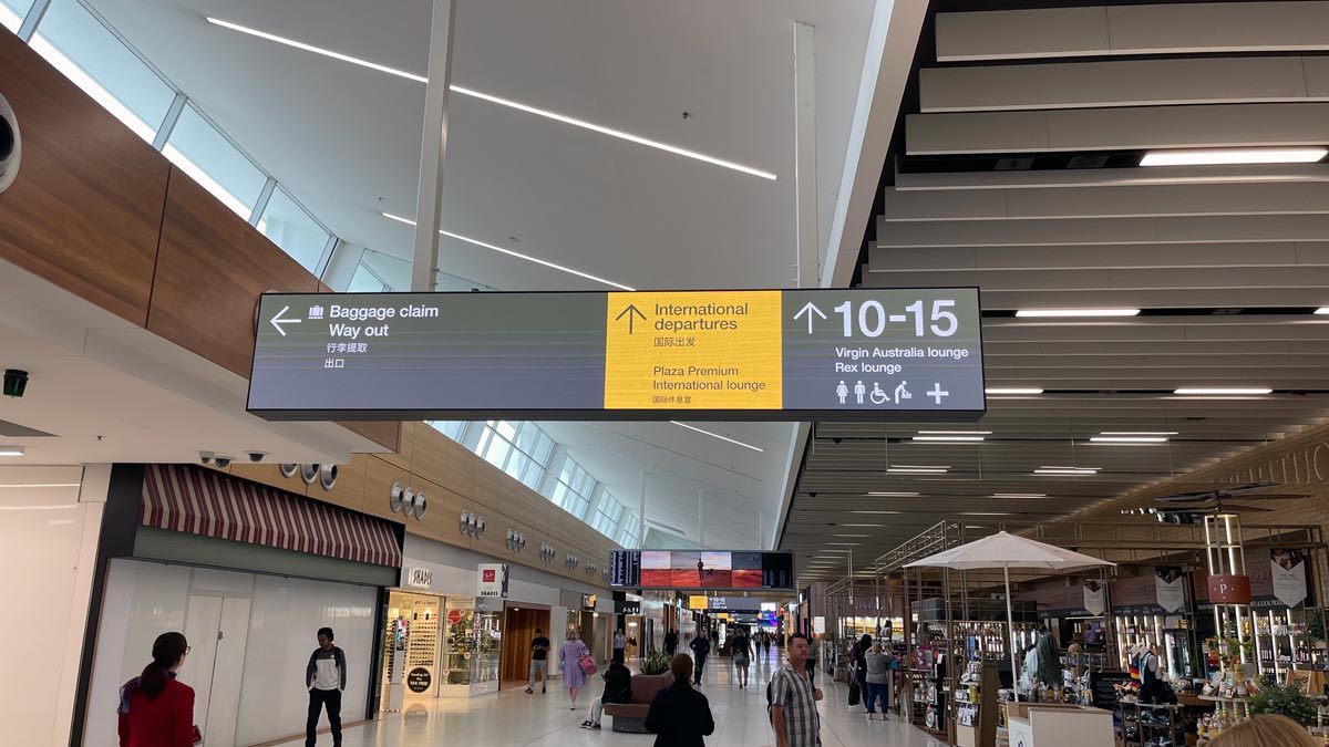 a group of people in a terminal