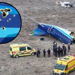 AZERBAIJAN AIRLINES: Crash Claims 38 Lives. Russian air-defence missile suspected