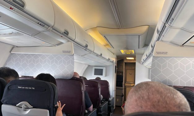 TRIP REVIEW: Qantas — Double Status Credits long way Sydney to Adelaide with upgrades